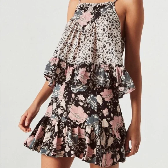 Spell Floral Winona Ruffle Skirt - Picture 3 of 13